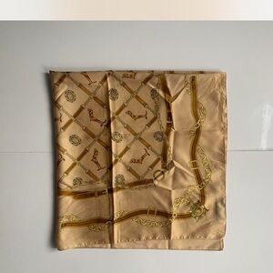 Vintage Gold chain print Scarf